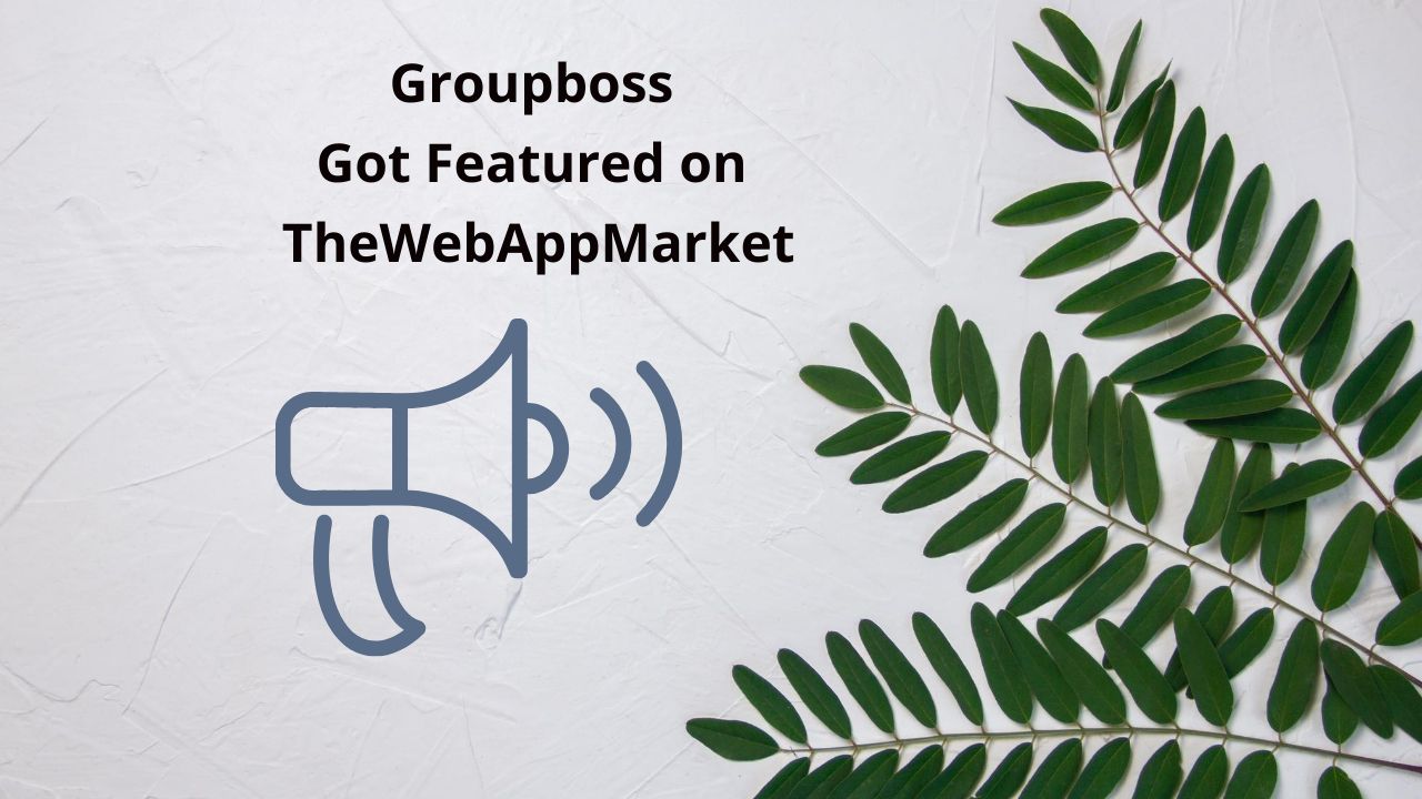 TheWebAppMarket appreciates Groupboss, an amazing tool to turn your Facebook group into an income-generating machine.